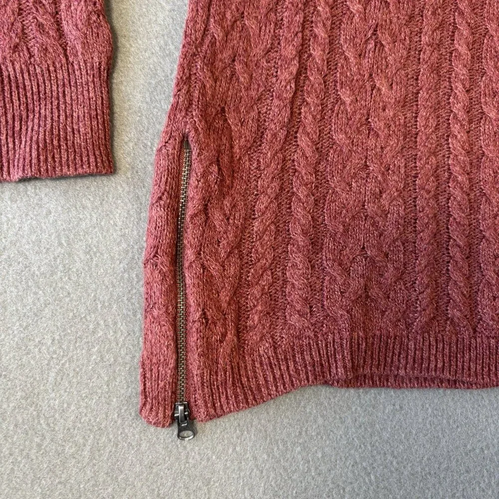 American Eagle Womens Cable Knit Sweater Cozy Cottagecore Preppy Casual Fall XL‎ - Picture 5 of 16